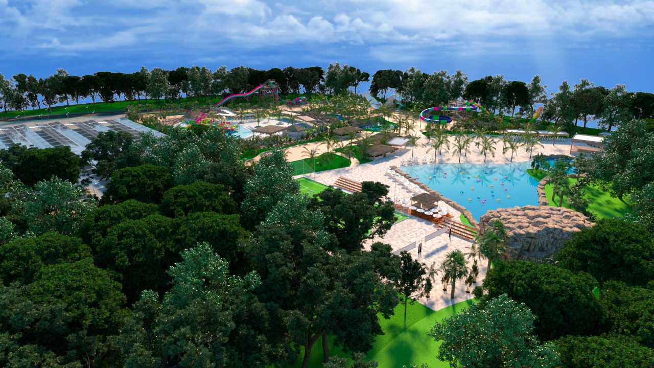 Primeiro grande parque aquático do Acre terá toboáguas radicais, rio lento  e até piscina de ondas